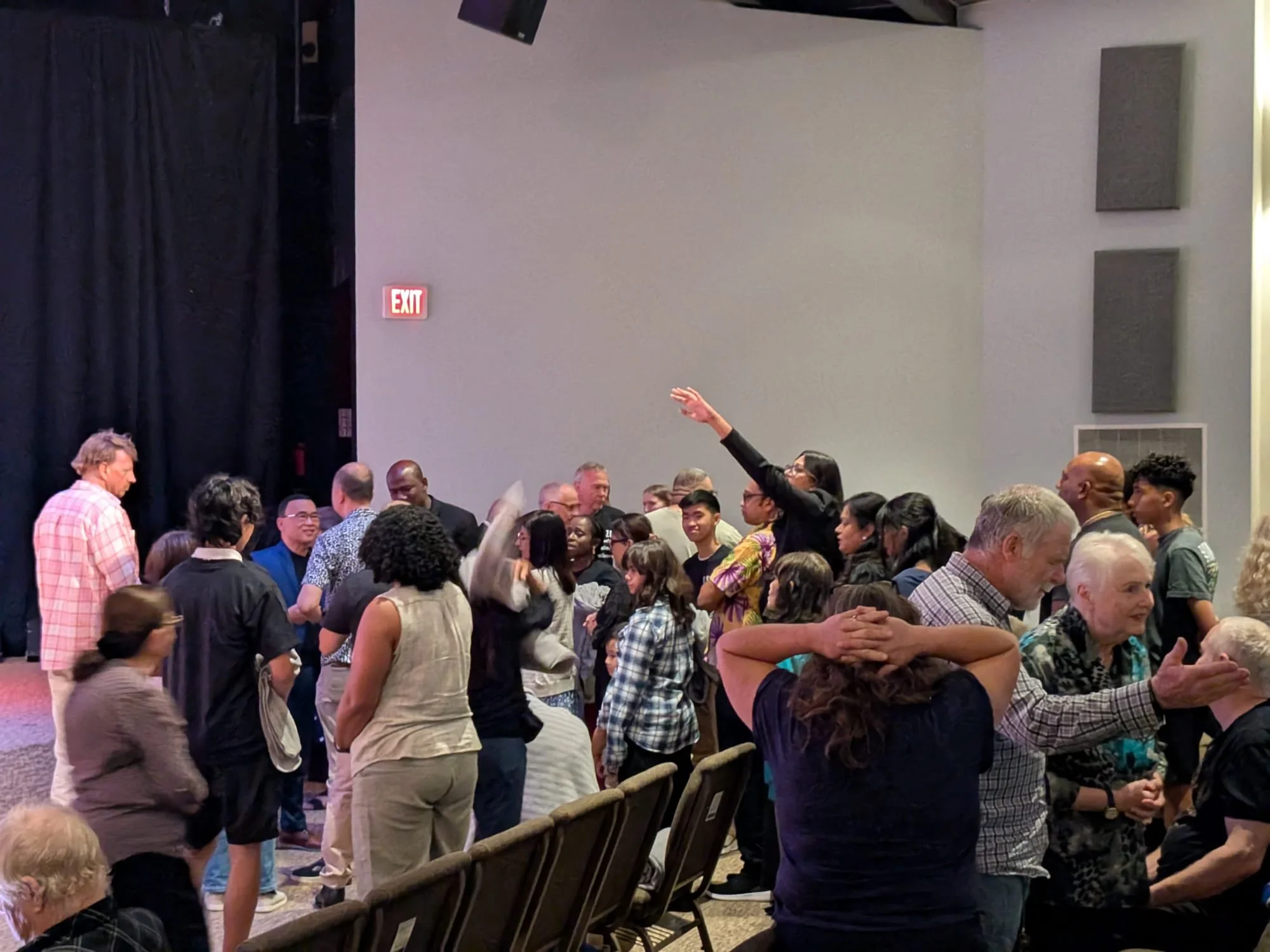 Community worship at Graceville Church